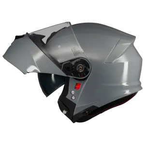 MT Genesis Sv Pure A12 Parlak Gri Çene Açılır Kask