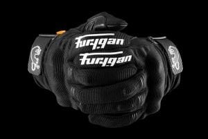 Furygan Jet D3O Yazlık Erkek Motosiklet Eldiveni Siyah (EN 13594 Sertifikalı)