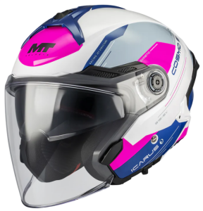 MT Cosmo Sv Icarus A8 Parlak Açık Kask