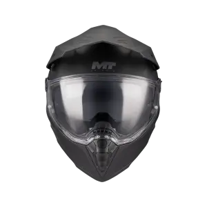 MT Track Sv Pure A1 Matt Siyah Terekli Kask