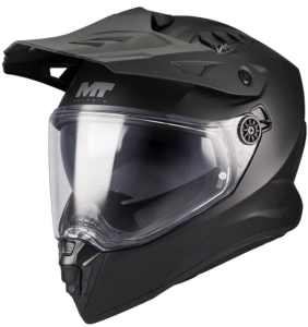 MT Track Sv Pure A1 Matt Siyah Terekli Kask