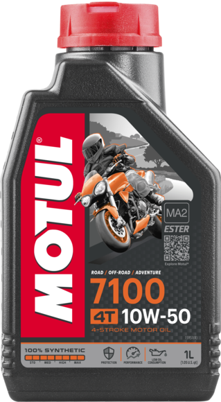 MOTUL 7100 10W50 MOTOSİKLET YAĞI (1 LT)
