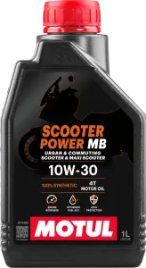 MOTUL SCOOTER POWER 10W30 MB MOTOSİKLET YAĞI (1 LT)