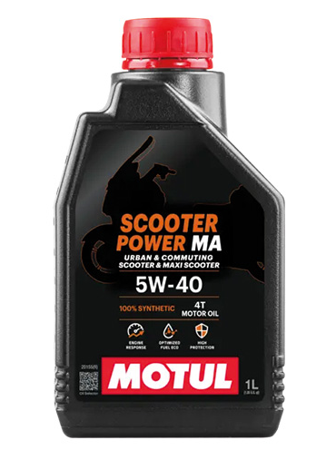 MOTUL SCOOTER POWER 5W40 MA MOTOSİKLET YAĞI (1 LT)
