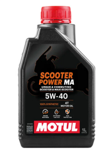 MOTUL SCOOTER POWER 5W40 MA MOTOSİKLET YAĞI (1 LT)