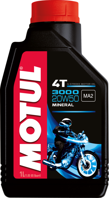 MOTUL 3000 20W50 MINERAL MOTOSİKLET YAĞI (1 LT)
