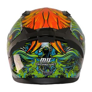 Mts M-801 Snake Full Face Kask Azure