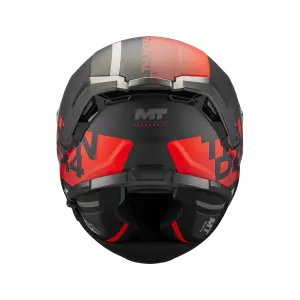 Mt Thunder 4 Sv Waves B5 Matt Kapalı Kask
