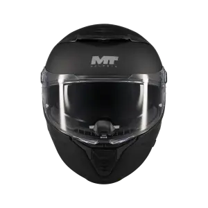 Mt Thunder 4 Pure A1 Matt Siyah Kapalı Kask