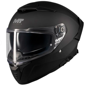 Mt Thunder 4 Pure A1 Matt Siyah Kapalı Kask