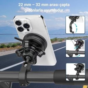 Nukrotech Fastfix FX2-154 Titreşim Modüllü Telefon Tutucu