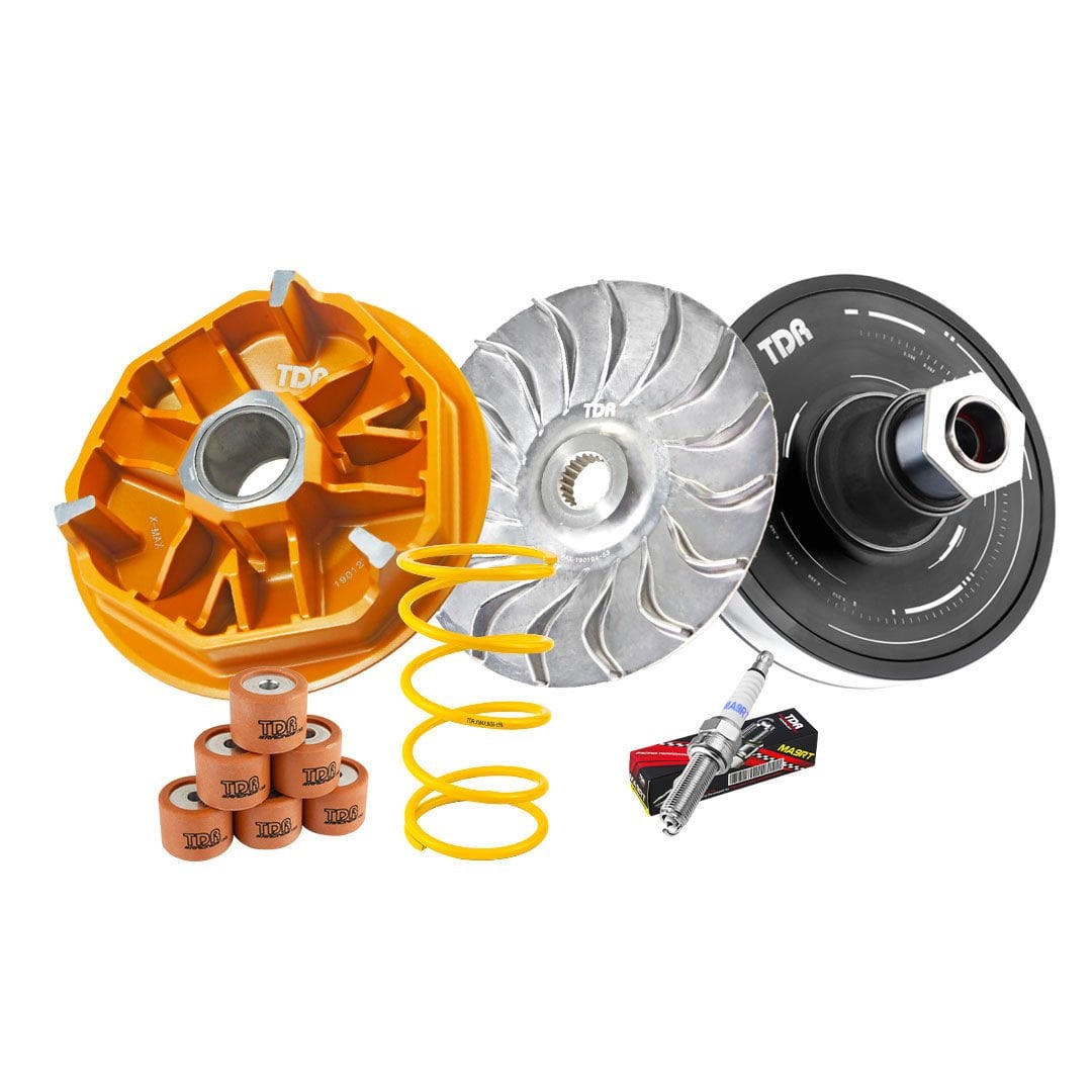 Tdr Zozz Paket Altın Siyah Debriyaj Takımı X-Max 250/300 (2018-2025)