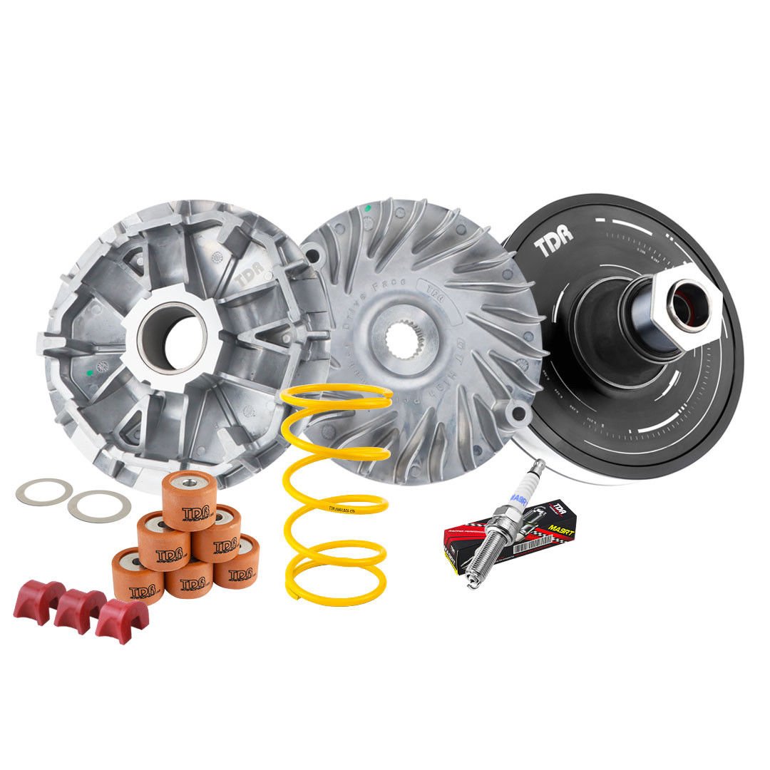 マックス　2つセット Tdr Zozz Paket Siyah Debriyaj Takımı Xmax 250/300 (2018-2025)