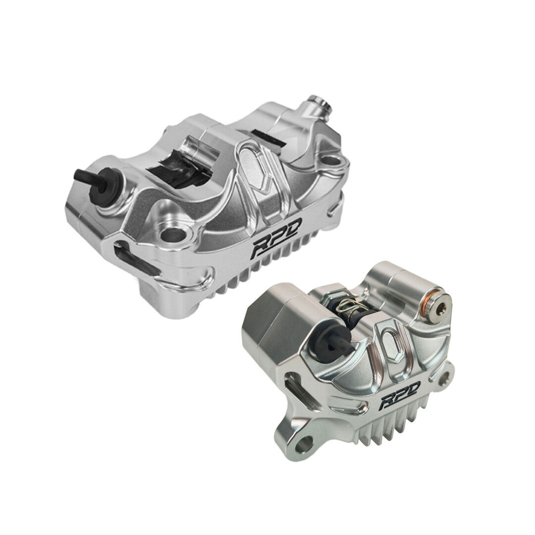 Rpd Fren Kaliperi Zenith Radial 4P P100 ve Axial 2P (Ön ve Arka) - Gümüş/Siyah