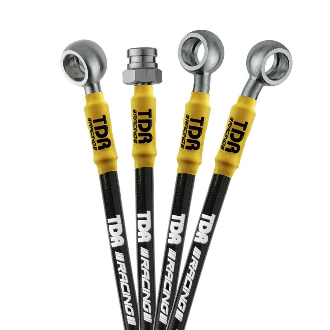 Tdr Teflomax Sarı/Siyah Karbon Fren Hortumu X-Max Abs (2018-2025)