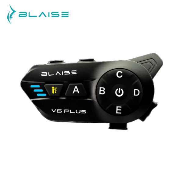Blaıse V6PLUS Bluetooth Motosiklet İnterkom (1000m Uzun Menzil)