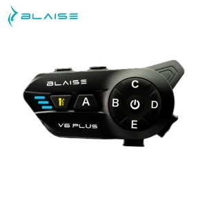 Blaıse V6PLUS Bluetooth Motosiklet İnterkom (1000m Uzun Menzil)