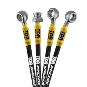 Tdr Teflomax Fren Hortummu Genişletilmiş Sarı / Siyah Karbon Xmas Abs (2018-2025)