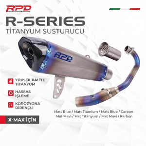 Rpd Komple Sistemli Titanyum Susturuculu R Serisi  Xmax 250/300 (2018-2025)