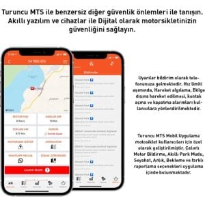 Turuncu Motosiklet Takip Cihazı (24 AYLIK)