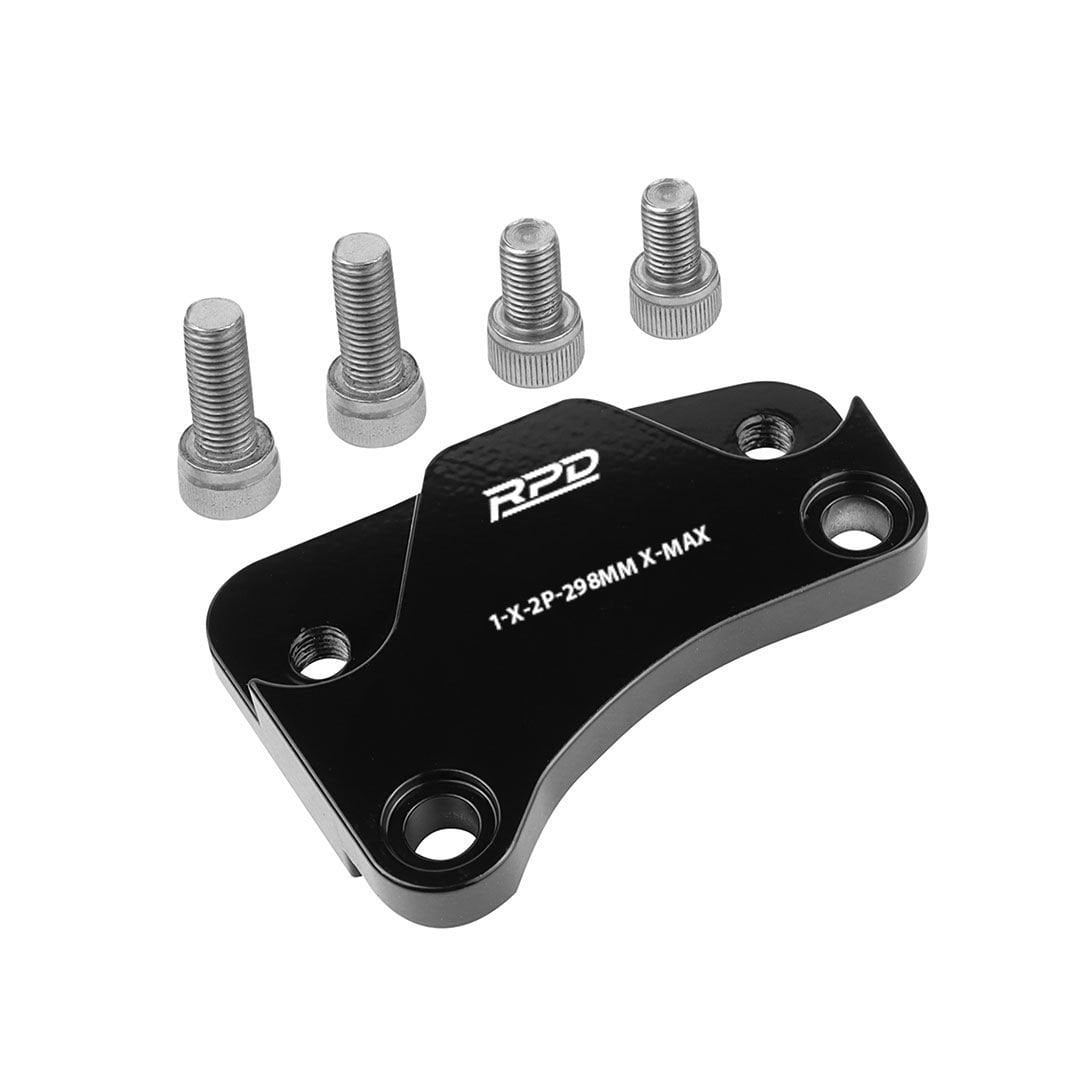 Tdr Rpd Alüminyum CNC Braket Kumpası 298MM Siyah + X-Max (2018-2025)